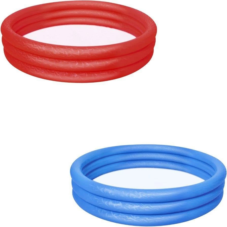 pishinë e fryrë, Bestway, 183x33 cm 480 L PVC, blu, me arnë riparimi