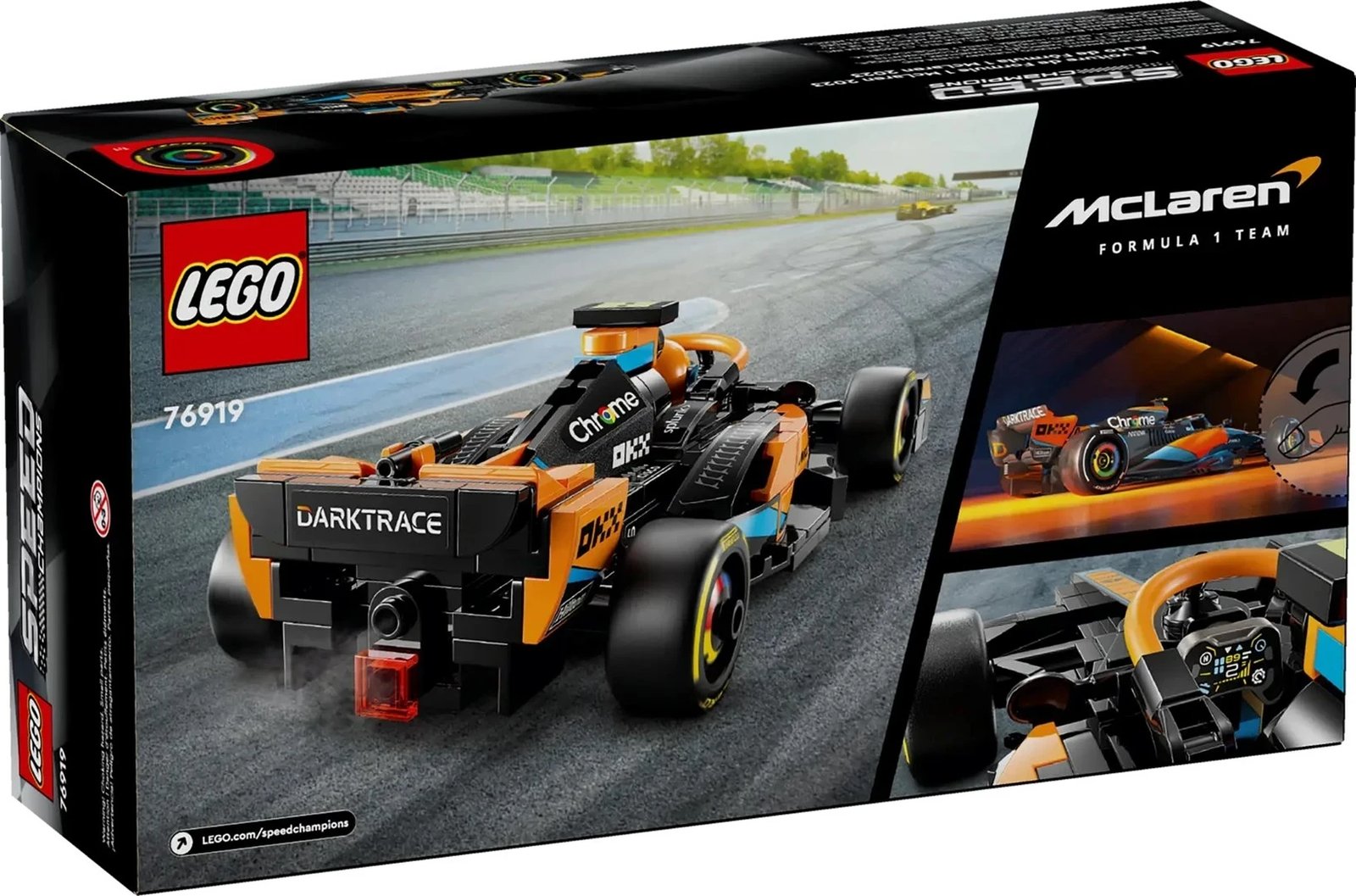 Set LEGO SPEED CHAMPIONS 76919 2023 McLaren Formula 1 Race Car
