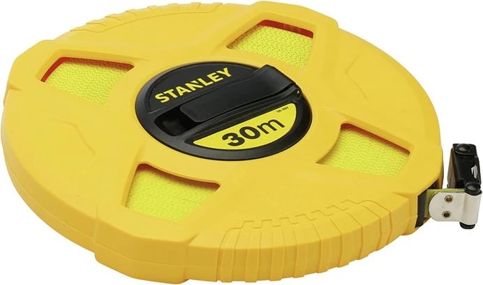 Shirit matës Stanley Fiberglas 20m, i verdhë/zi