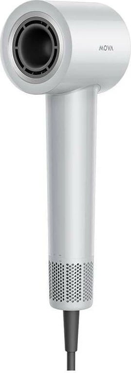 Tharëse flokësh Mova Turbo, 1600W, jonizim, ekran LED, gri