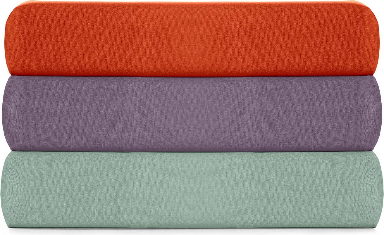 Jastëkëza set prej pambuku, ngjyrë e kuqe tullë, 2 copë, 60x60cm Jastëkëza set prej pambuku, ngjyrë e kuqe tullë, 2 copë, 60x60cm