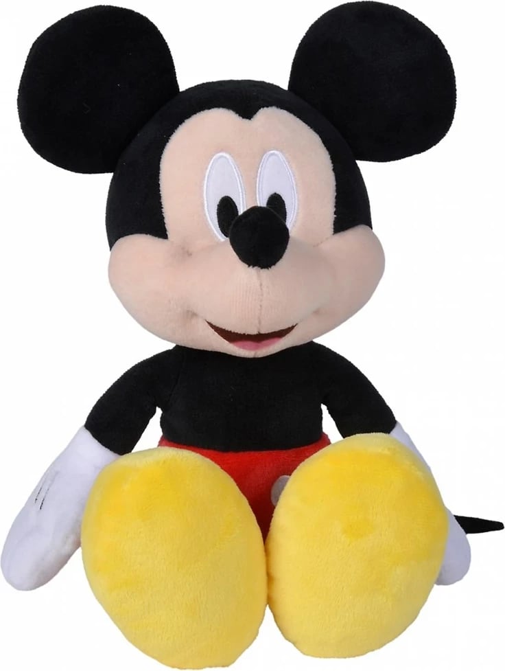 Lodër pellushi Simba Disney MM Refresh Core, Mickey, 35cm, Shumëngjyrësh