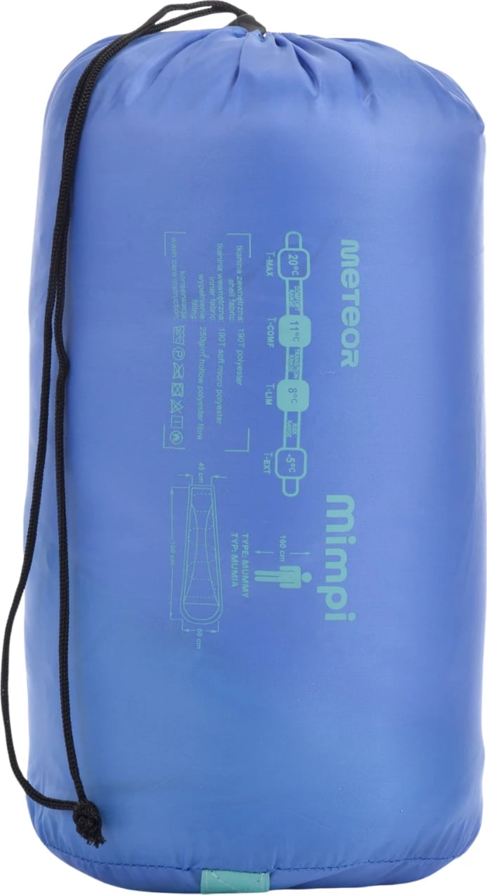 Thes gjumi për fëmijë Meteor, blue-mint