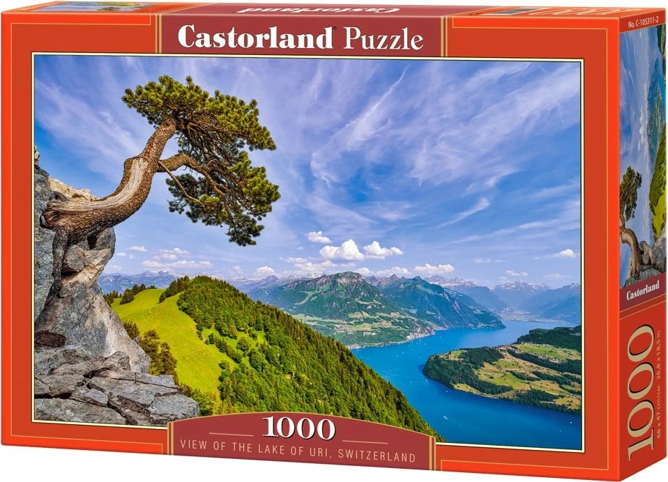 Puzzle Castor 1000 pjesë, Liqeni Uri, Zvicër