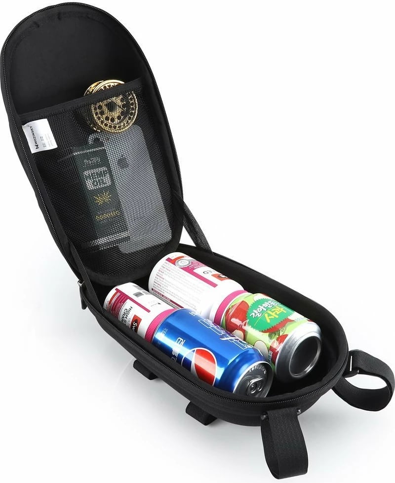 Çantë timoni për trotinet Wozinsky WSB1BK, 4L, e zezë