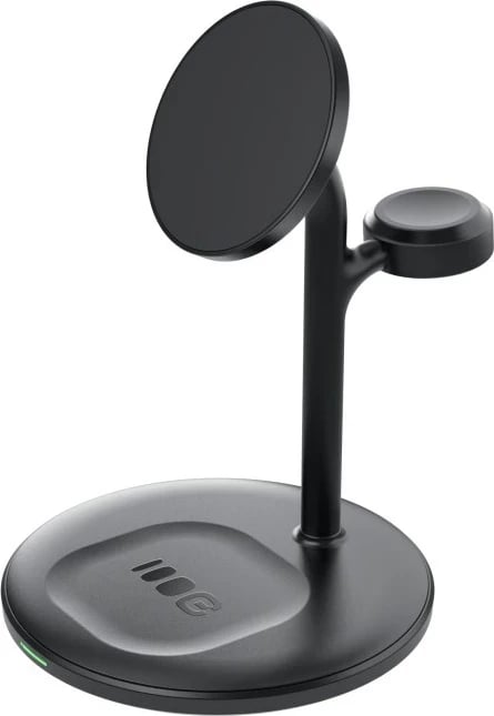 Karikues wireless Green Cell MSST-GC-3IN1-B për celular, kufje, smartwatch, i zi Karikues wireless Green Cell MSST-GC-3IN1-B për celular, kufje, smartwatch, i zi