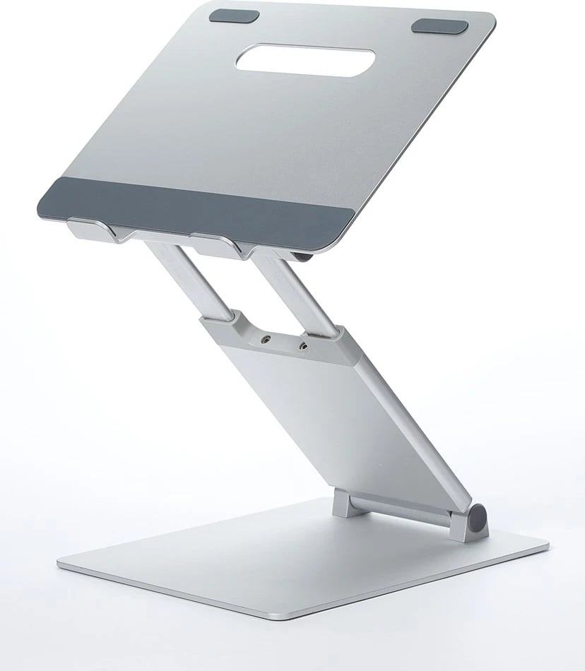 Mbajtëse për laptop POUT Eyes3 Lift, alumin, argjend/hiri