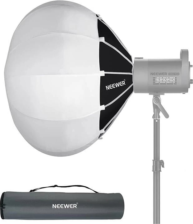 Softbox Neewer B0BNMSPHRQ, lanternë, 65 cm, Bowens mount, me çantë
