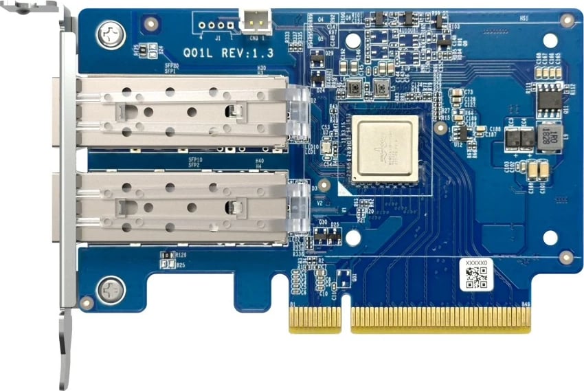 Kartë rrjeti QNAP QXG-10G2SF-NXE, 10GbE, Dual Port, PCIe, me ventilator