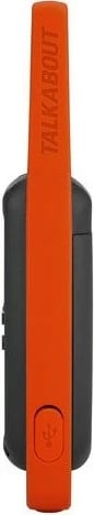 Radio komunikimi Motorola Talkabout T82, zi/portokalli