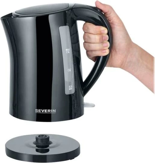 Zierës uji, Severin, WK 3498 (WK3498), 1.5 L, e zezë