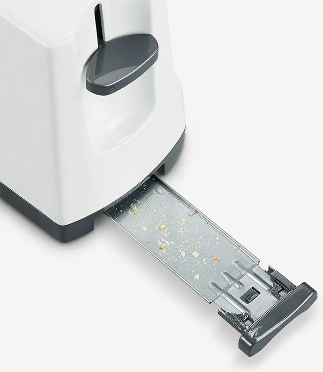 Tostues Severin AT 2232, 2 feta, 800 W, Bardhë/Gri