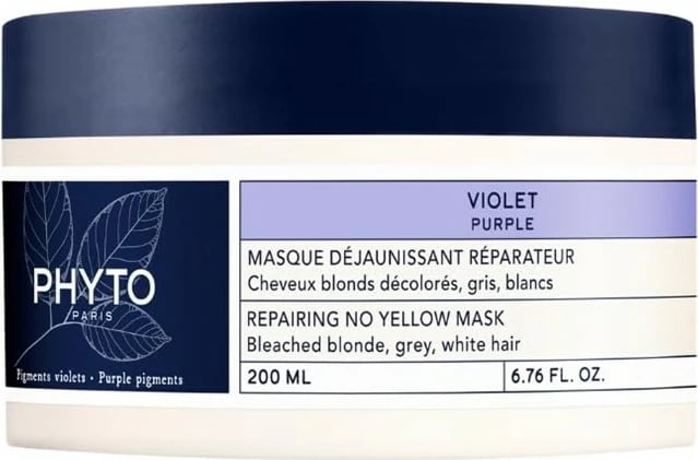 Maskë për flokë Phyto Violet Neutralizing Mask për femra 200ml