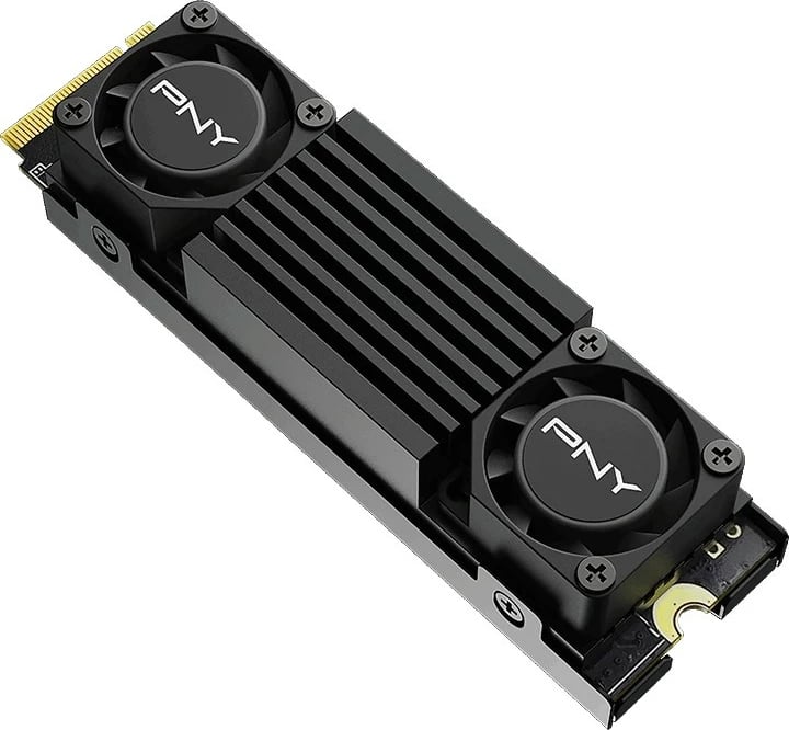 SSD M.2 PNY CS3150 2TB, PCIe 5.0, me heatsink, e zezë