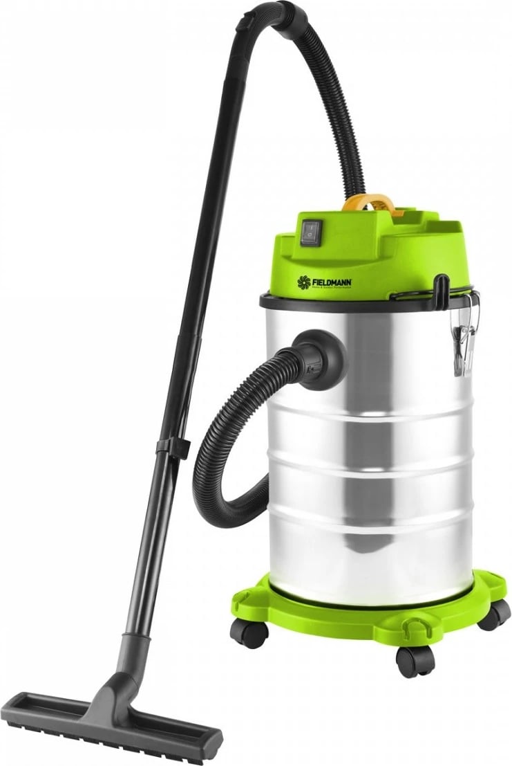 Fshesë elektrike Fieldmann FDU 2003-E, 30L, 1400W, e zezë/gjelbër/argjend