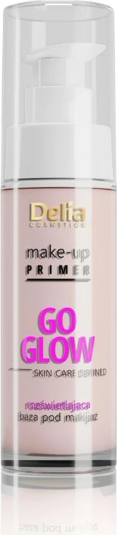 Bazë për grim Delia Go Glow Skin Care Defined Illuminating Base 30ml