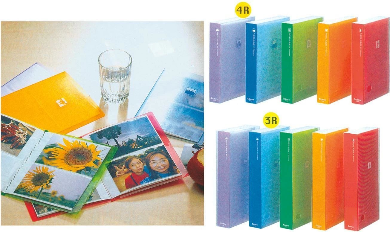 Album foto NEXT për 240 foto, H29.5x16.4x3.4cm, Ngjyra të ndryshme