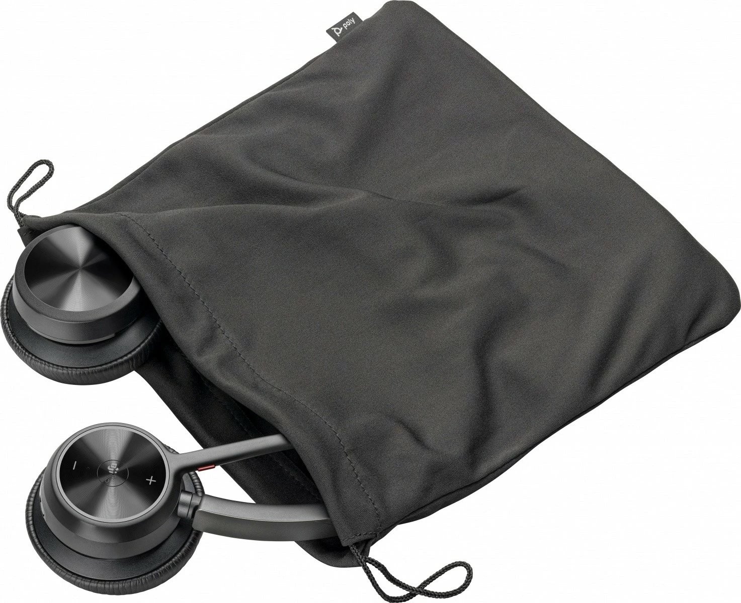 Kufje POLY Voyager 4320 MS Certified me BT700 Adapter, USB-C, e zezë