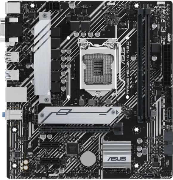Pllakë amë ASUS PRIME H510M-A R2.0, Intel, LGA 1200, DDR4, micro ATX
