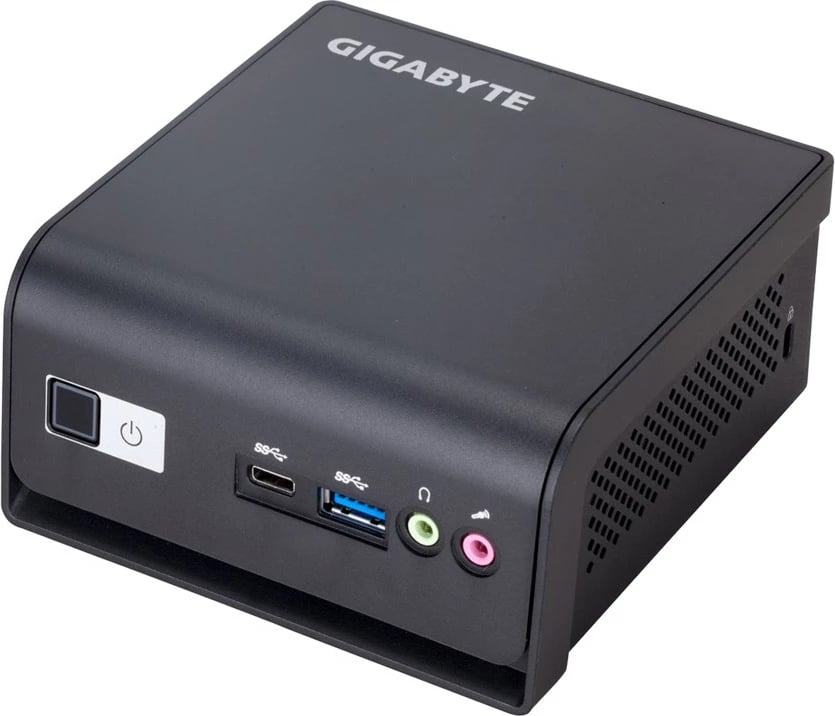 Barebone Gigabyte BRIX GB-BMPD-6005, Pentium N6005, Intel UHD Graphics, Wi-Fi, Bluetooth, Kasë mini, e zezë