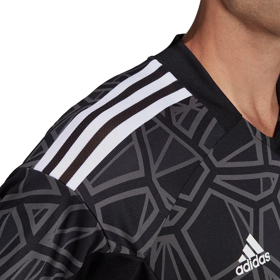 Fanellë portieri adidas për meshkuj, e zezë