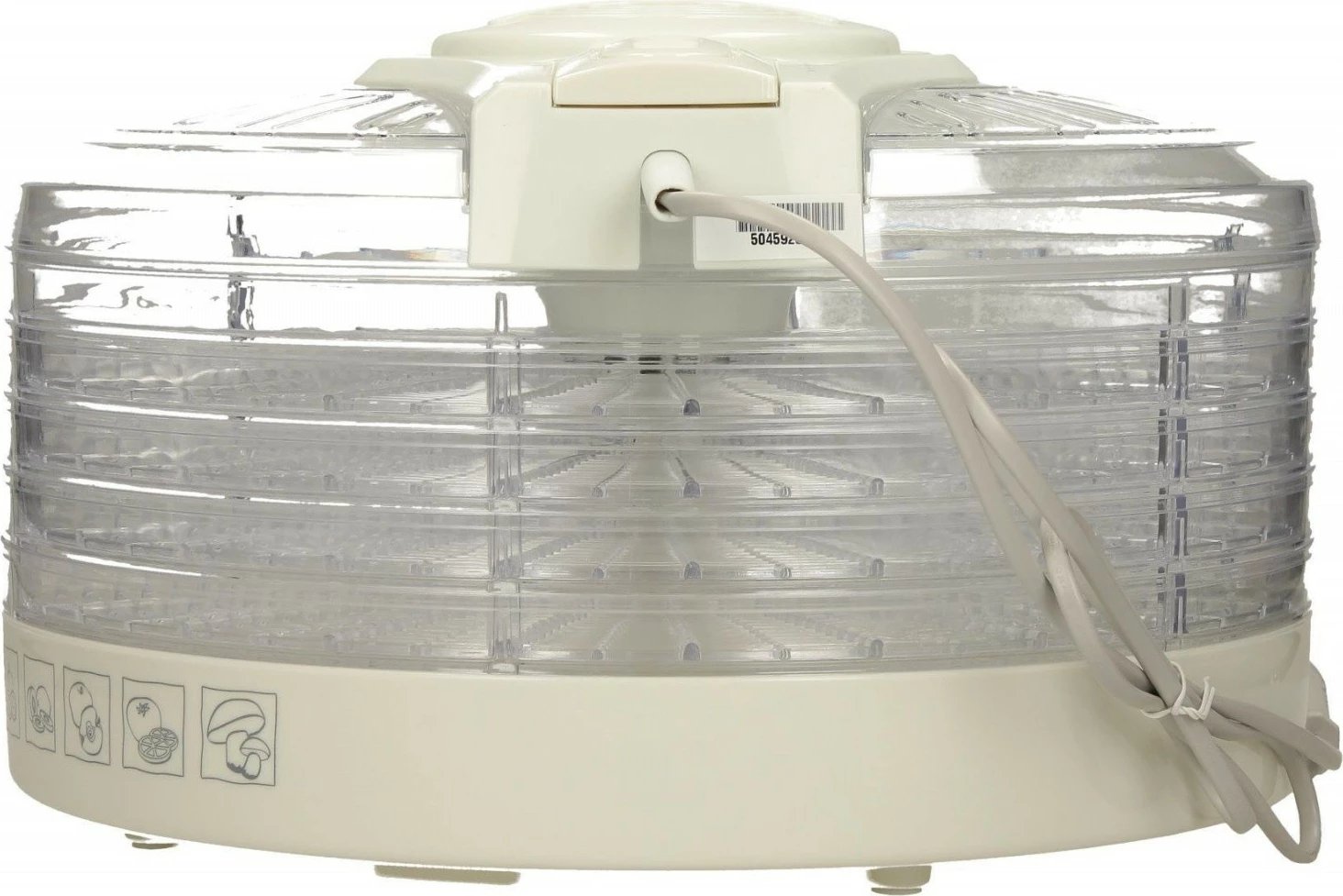 Tharëse kërpudhash MPM MSG-02, 5 sita, 400W, Bardhë