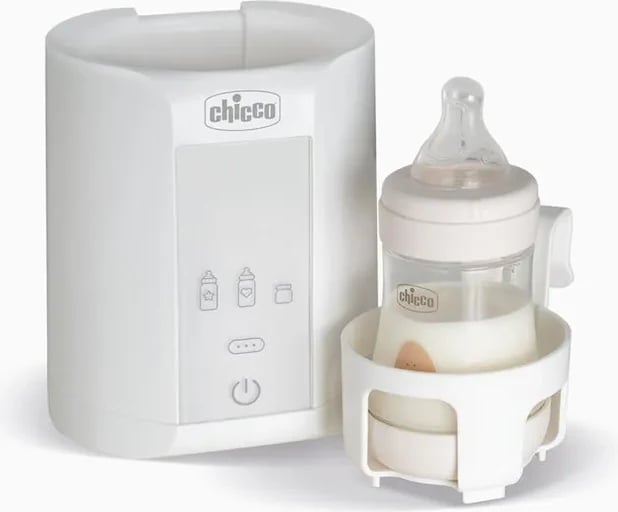 Ngrohës për shishe Chicco Home and Travel i bardhë
