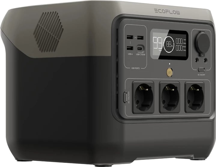 Stacion portativ energjie EcoFlow RIVER 2 Pro, 768Wh, 800W, i zi