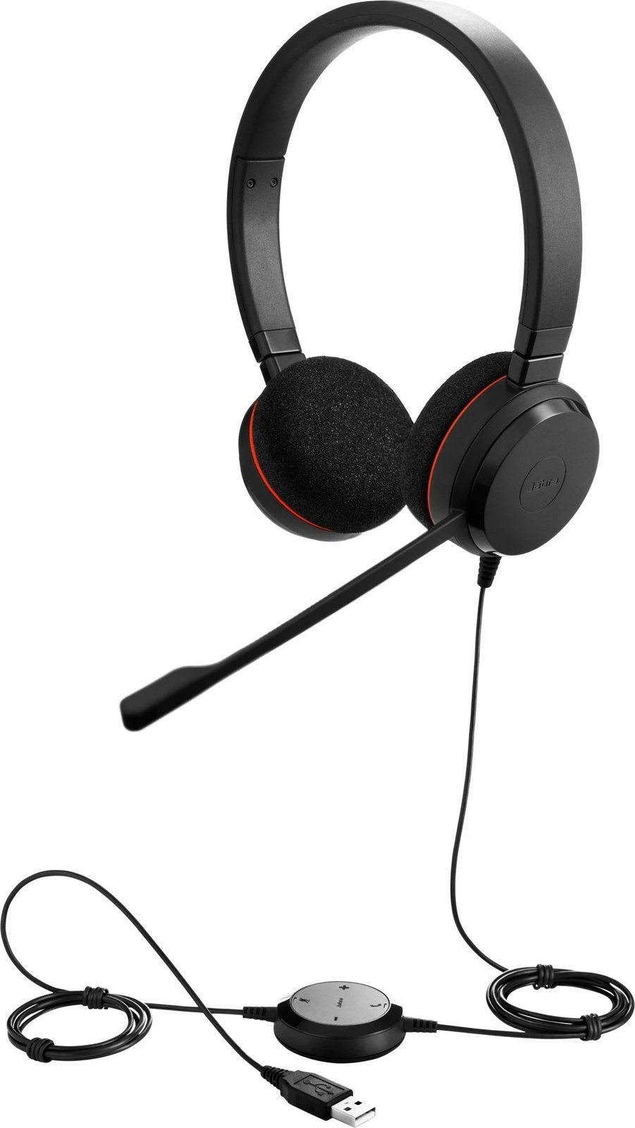 Kufje Jabra Evolve 20 UC Stereo, të zeza