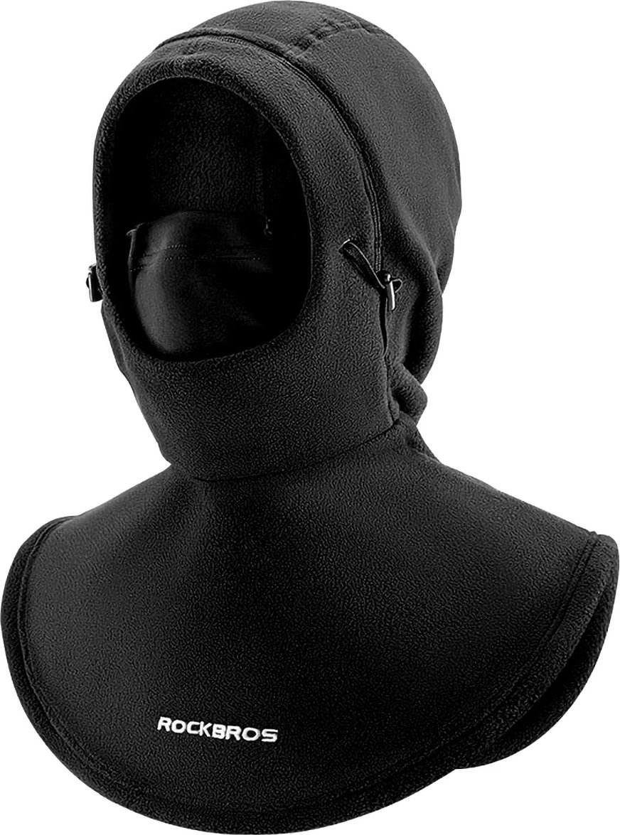 Balaklavë sportive Rockbros YPP034, polar, e zezë