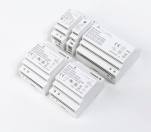 Furnizues energjie DIN Yingjiao YSDS 5V 2,4A 12W, Bardhë