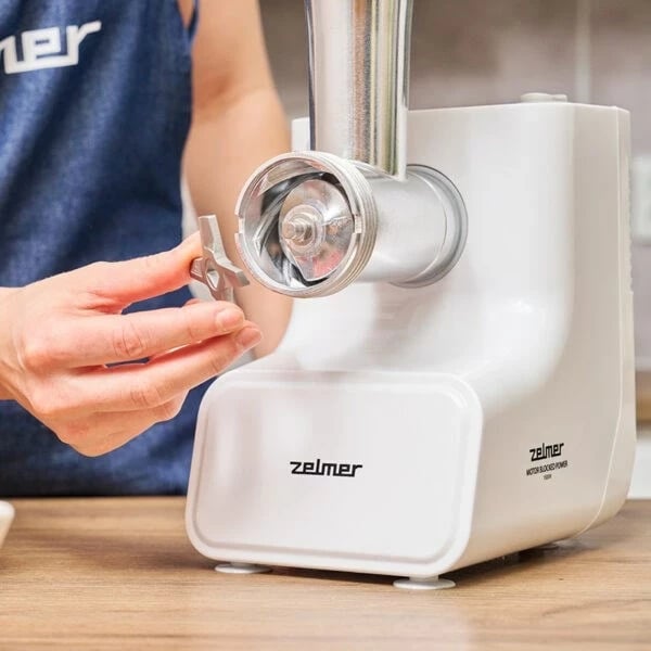 Makinë mishi Zelmer ZMM3512B, 1500 W, Bardhë