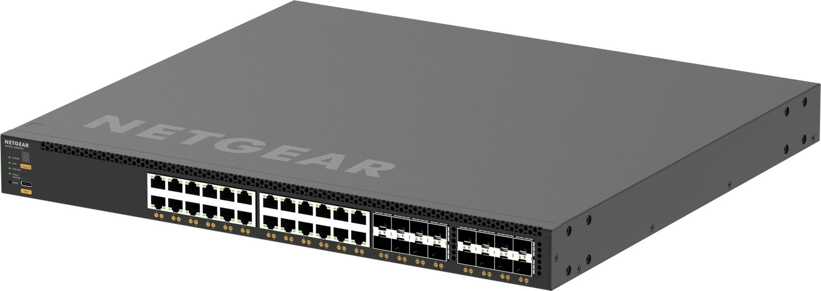 Switch NETGEAR M4350-24X8F8V, Managed, L3, 10G Ethernet, PoE, Rack 1U