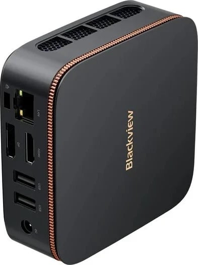 Kasë mini PC Blackview MP20 N150, 16GB RAM, 512GB SSD, Windows 11 Pro, e zezë