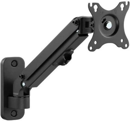 Krah muri për monitor Gembird MA-WA1-01, deri 27", i zi