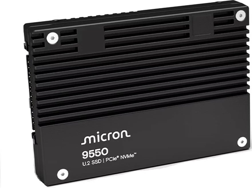 SSD Micron 9550, 30.72TB, U.2, PCIe NVMe, i zi
