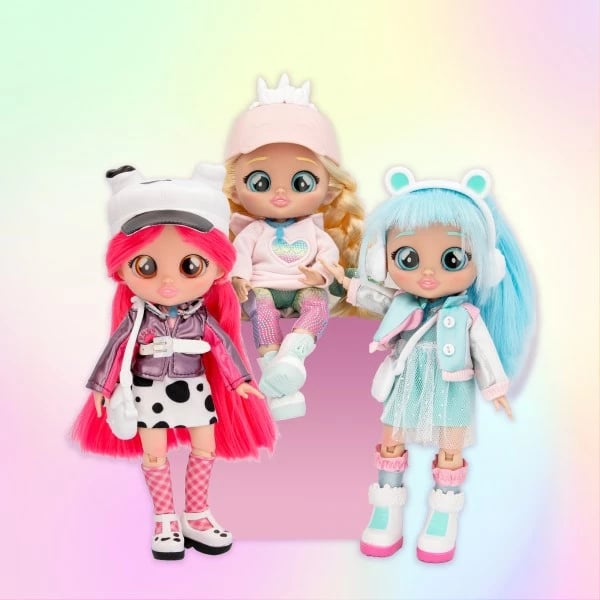 Lodër modë IMC Toys Cry Babies Kristal, shumëngjyrëshe