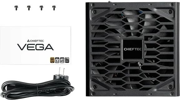 Furnizues energjie kompjuteri, Chieftec, PPG-750-S VEGA, 750W, ATX 3.1, 80 PLUS Gold, PCIe Gen5, jo-modular