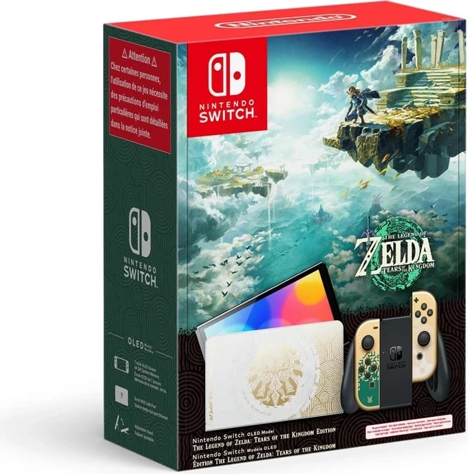 Konsolë portative Nintendo Switch OLED, 64 GB, Multikolor