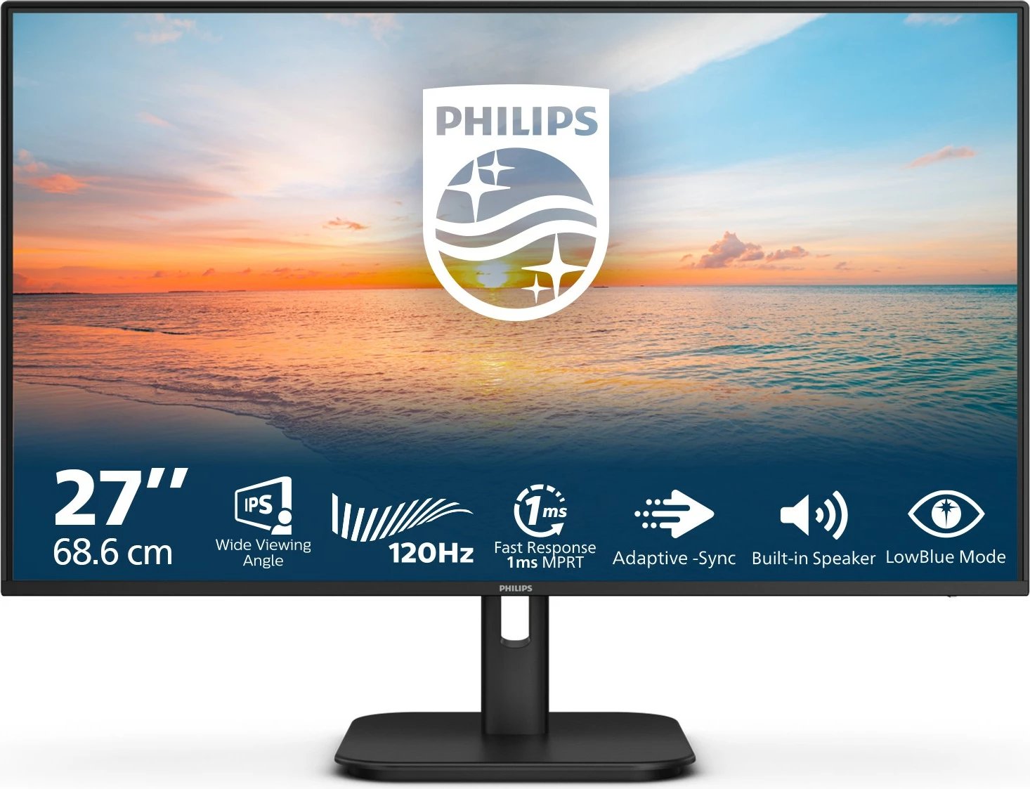 Monitor Philips 27E1N1200A 27 inç Full HD IPS HDMI DP i zi