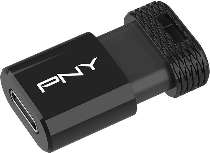 Pendrive PNY Elite-X Fit Type-C 256GB, USB 3.2, e zezë