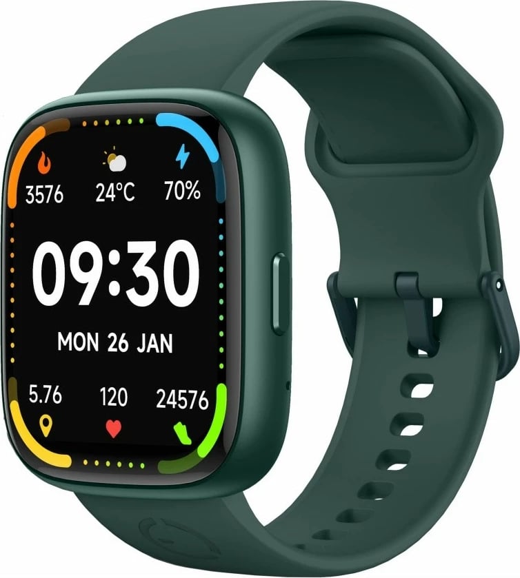 Smartwatch EcoWatch EW06, 1.83", Bluetooth, IP68, Jeshile