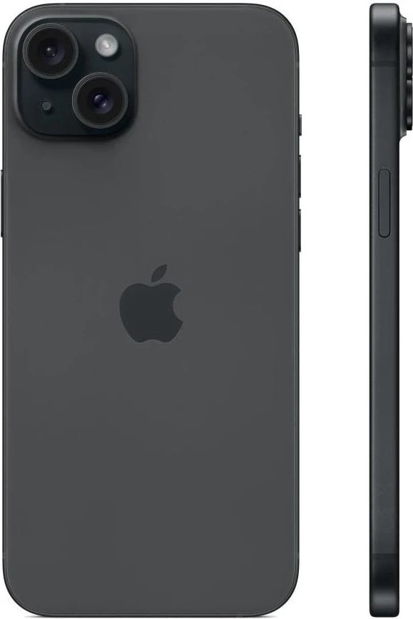 Apple iPhone 15 Plus, 6.7", 128GB, black