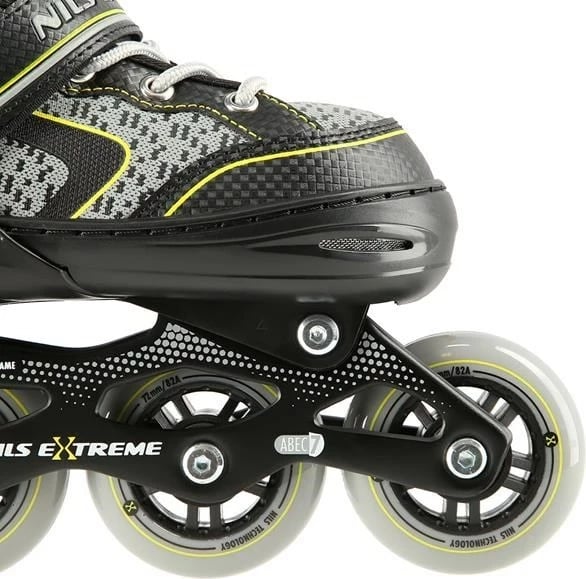 Patina me rrota NILS eXtreme NA14198, M (35-38), Zezë/Verdhë