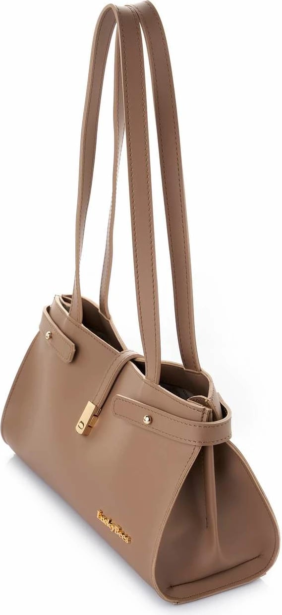 Çantë krahu Lucky Bees, ngjyrë mink, Maya