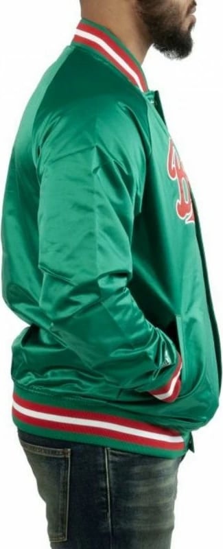 Xhaketë për meshkuj Mitchell & Ness, NBA Milwaukee Bucks, e gjelbër