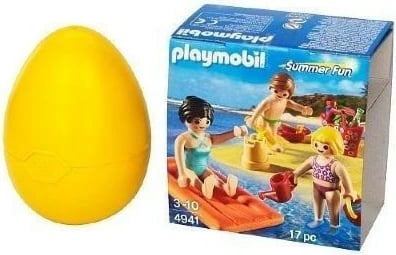Set lodrash Playmobil Summer Fun 4941, vezë plastike, arkë kursimi, e verdhë