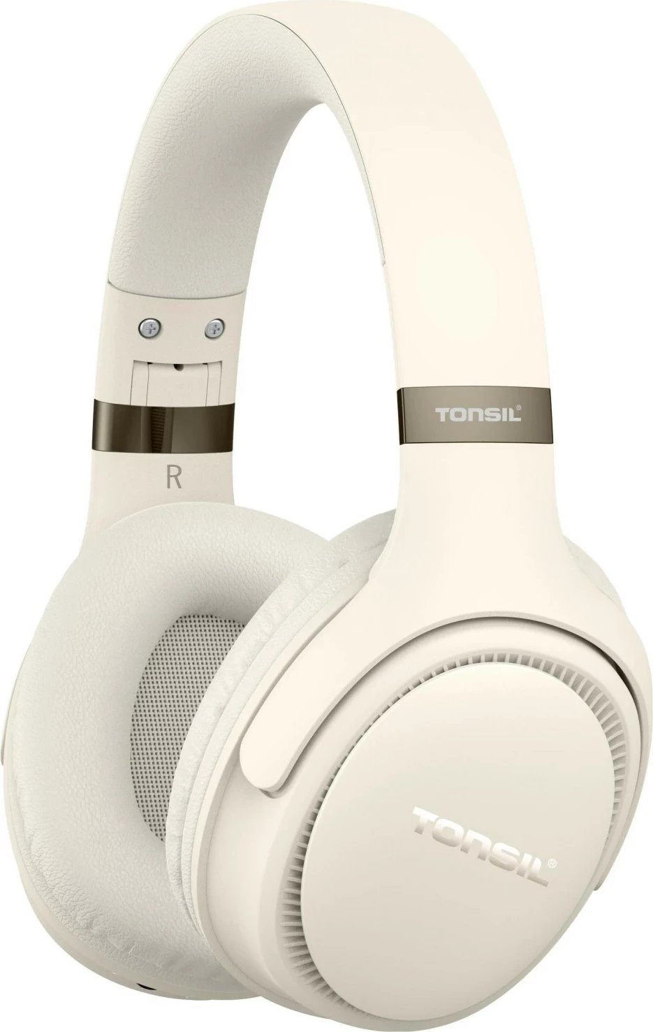 Kufje Tonsil R35BT, wireless, Bluetooth 5.3, microSD, kafe