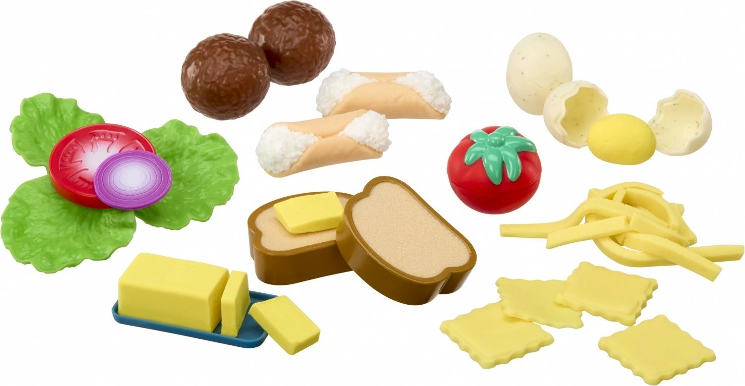 Set lojërash kuzhine Little Tikes Creative Chefs Italian Dinner Kit 643316-EUC, me tinguj gatimi dhe përgatitës makarone, plastike, AA, 3+ vjeç, Shumëngjyrësh, set