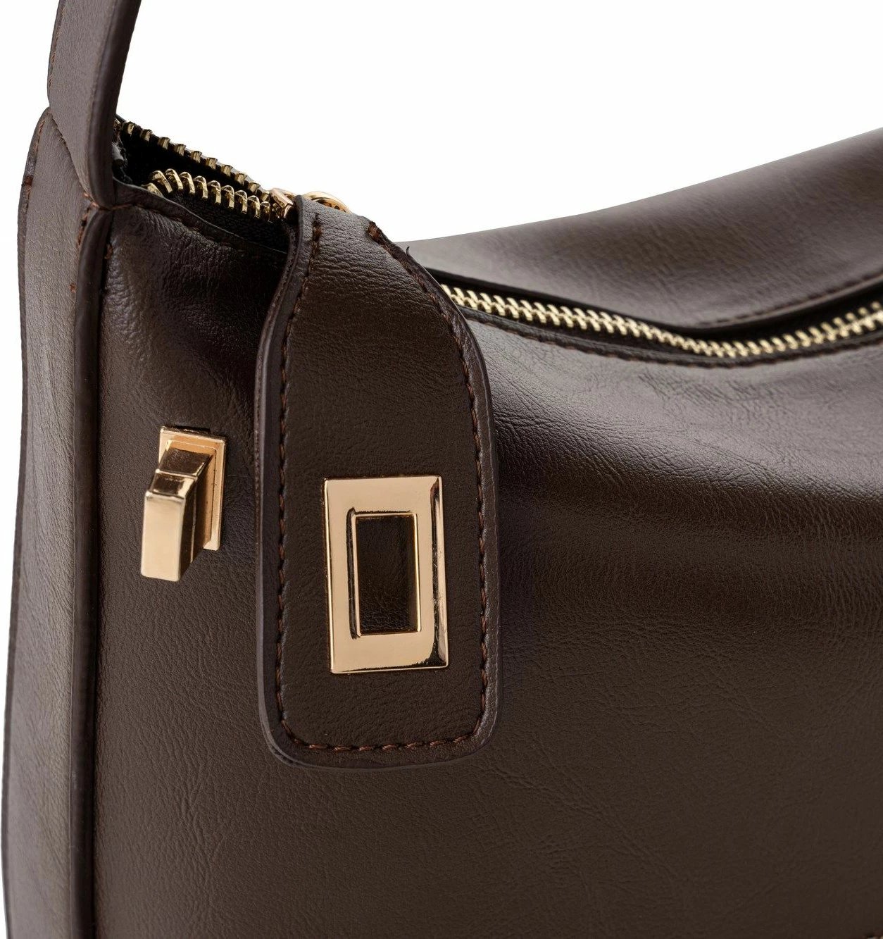 Çantë krahu Novara, ngjyrë çokollatë, Vince Camuto